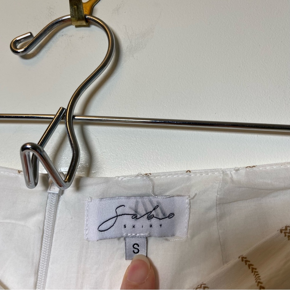 SABO Striped Mini Skirt - Picture 3 of 5